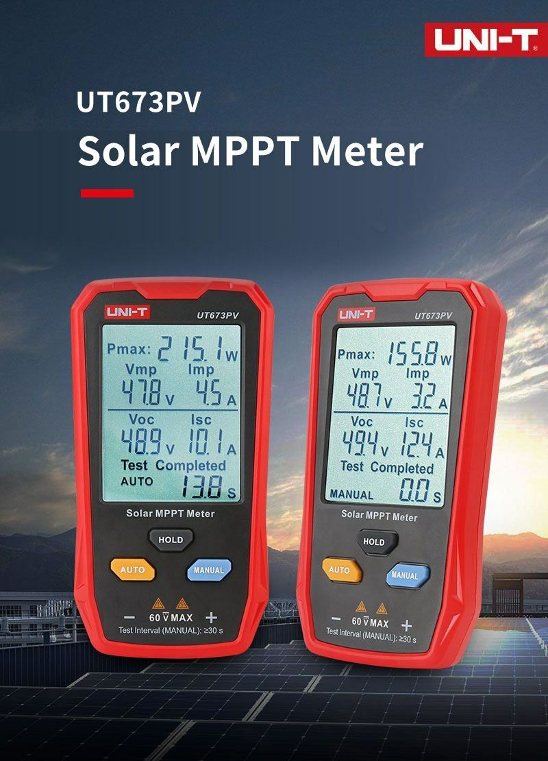 UNI-T UT673PV тестер сонячних панелей