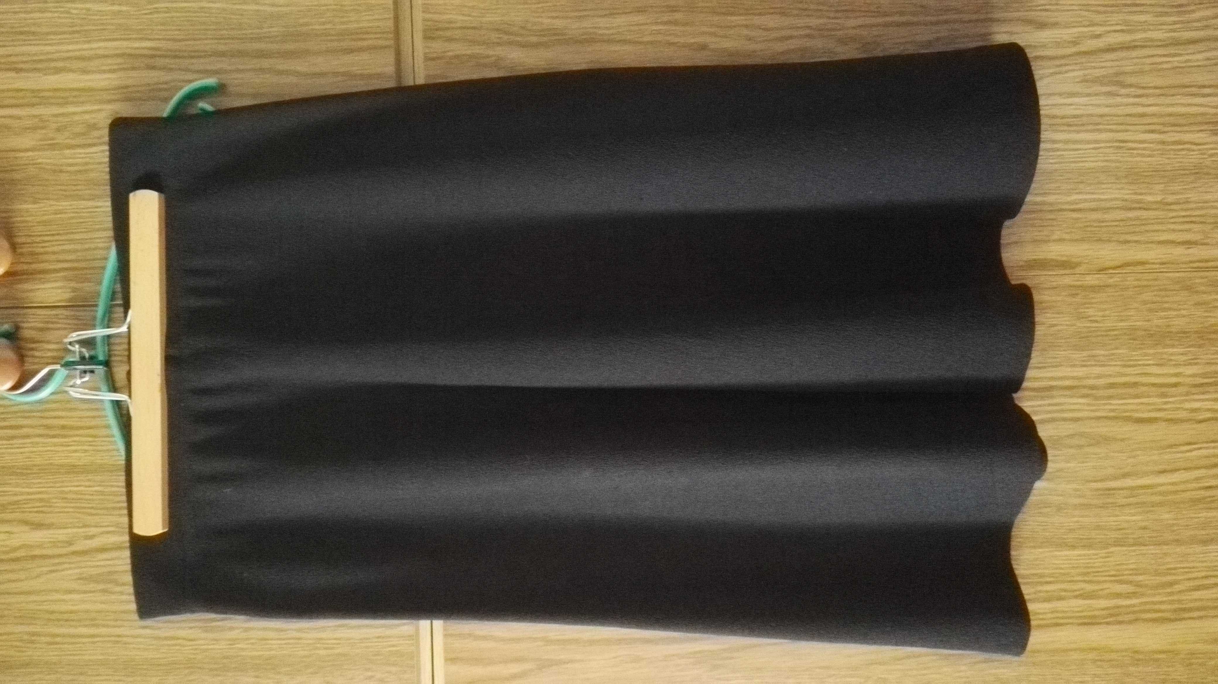 Spódnica czarna z żorżety