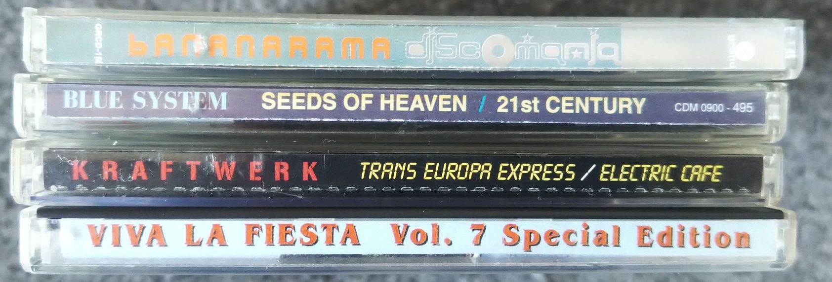 Компакт диски,CD,Blue System,Kraftwerk,Bananarama,Viva la Fiesta..