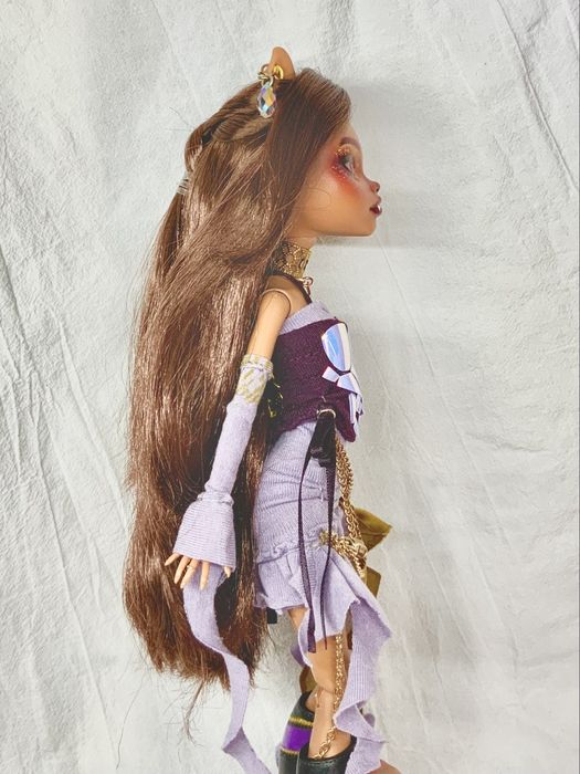 Clawdeen Wolf OOAK Monster High custom collector doll
