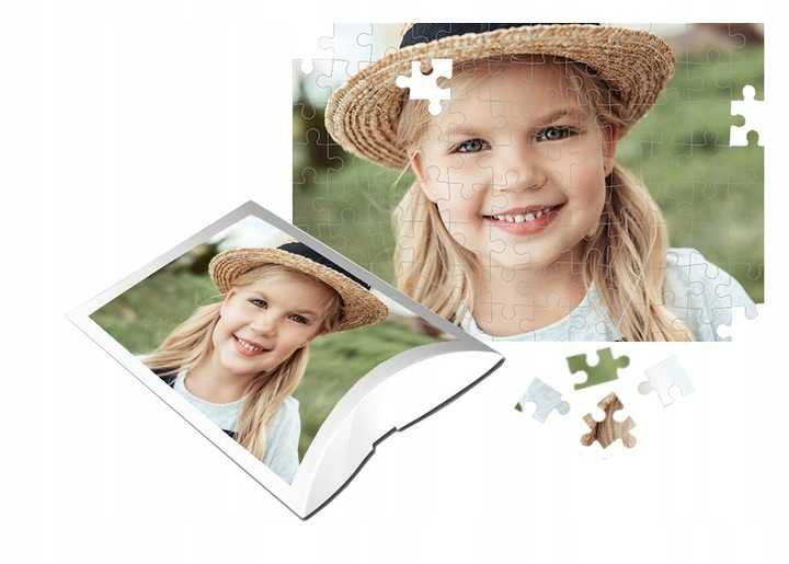 Puzzle Tw. zdjęcie dedyk. Prezent pamiątka święta