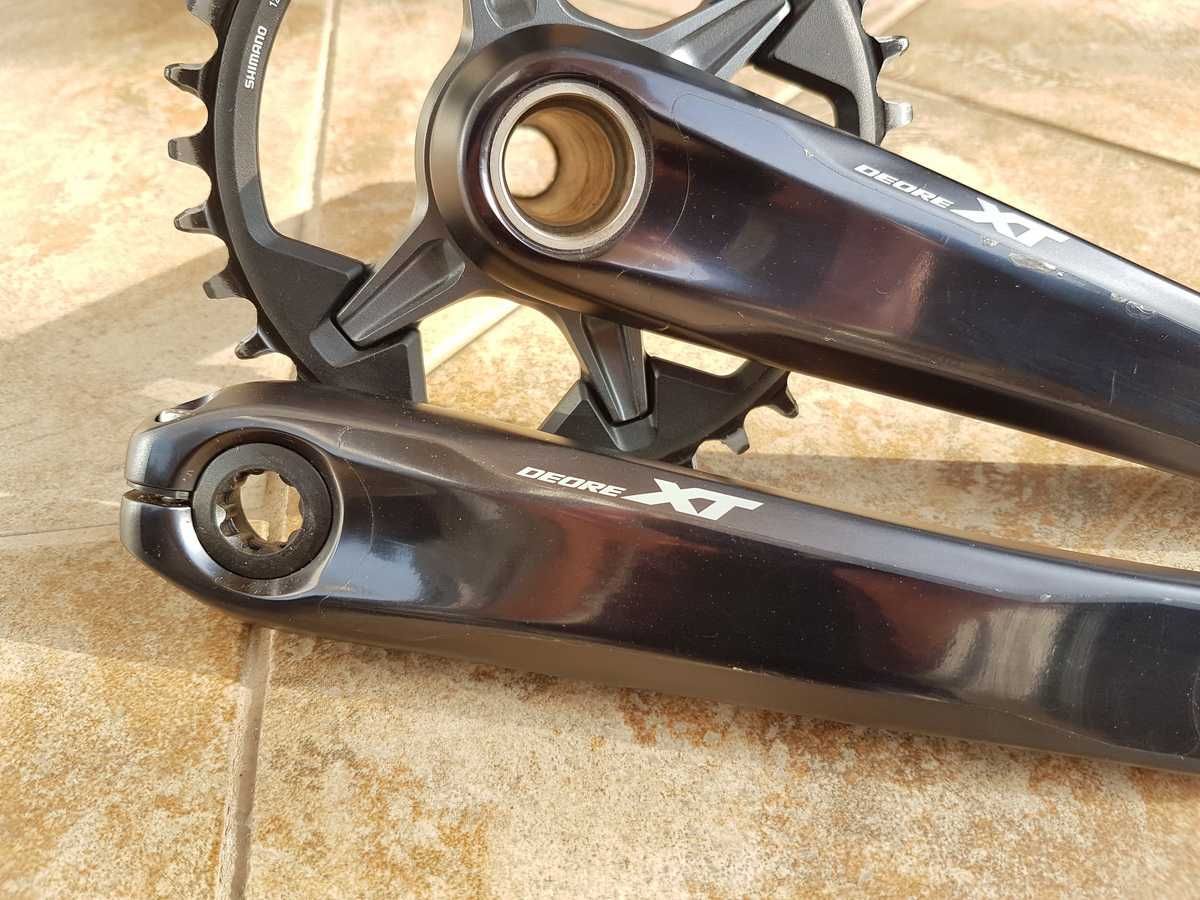 korba Shimano DEORE XT, FC-M8100, 175mm, 34T, 12-speed