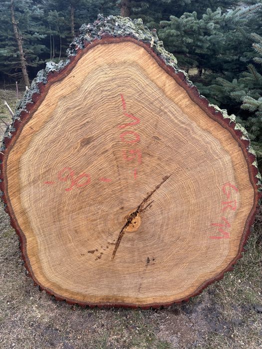 Duze plastry na stoliki