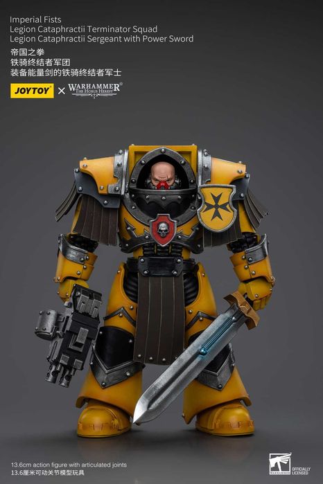 Фігура Warhammer:The Horus Heresy Imperial Fists Cataphractii Sergeant