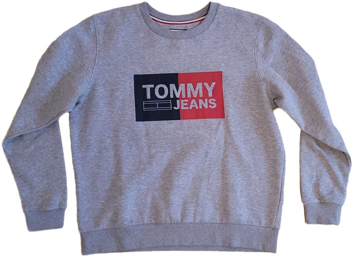 Szara bluza Tommy Jeans, rozmiar L.