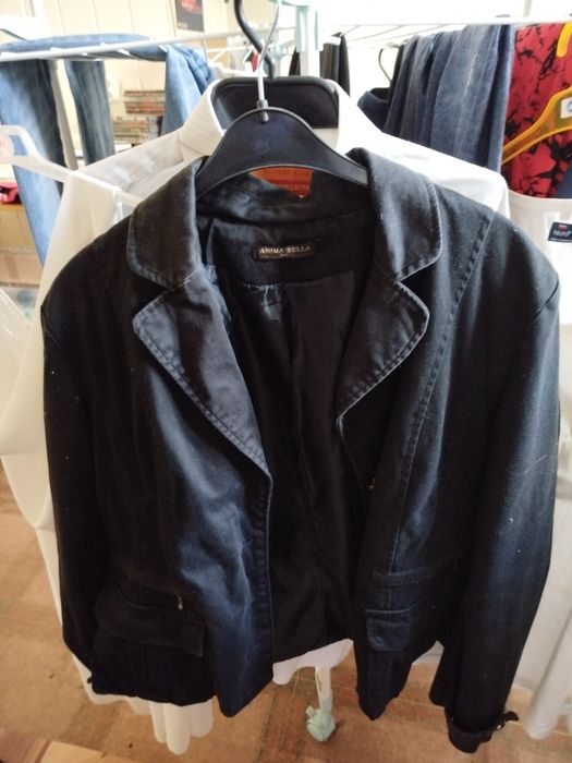 Sprzedam czarną ramoneskę r. Xxl