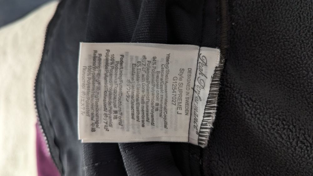 Kurtka Peak performance supreme j M damska Softshell techniczna górska