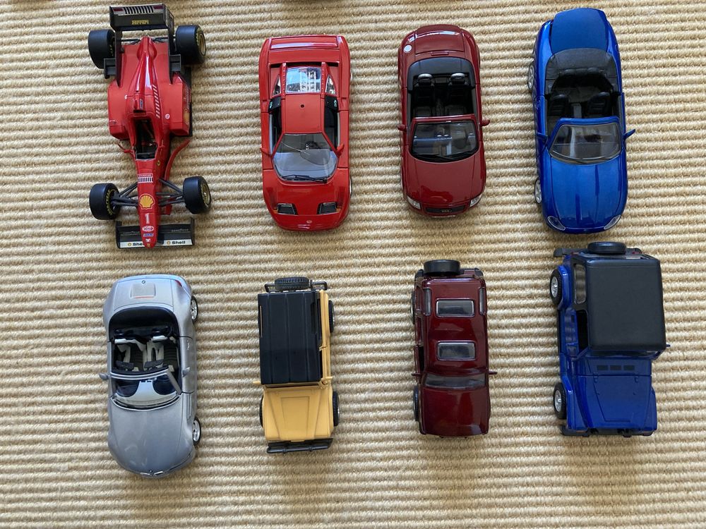 Lote 17 carros miniatura