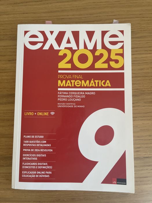 Exame 2025 prova final Matemática 9.ºano
