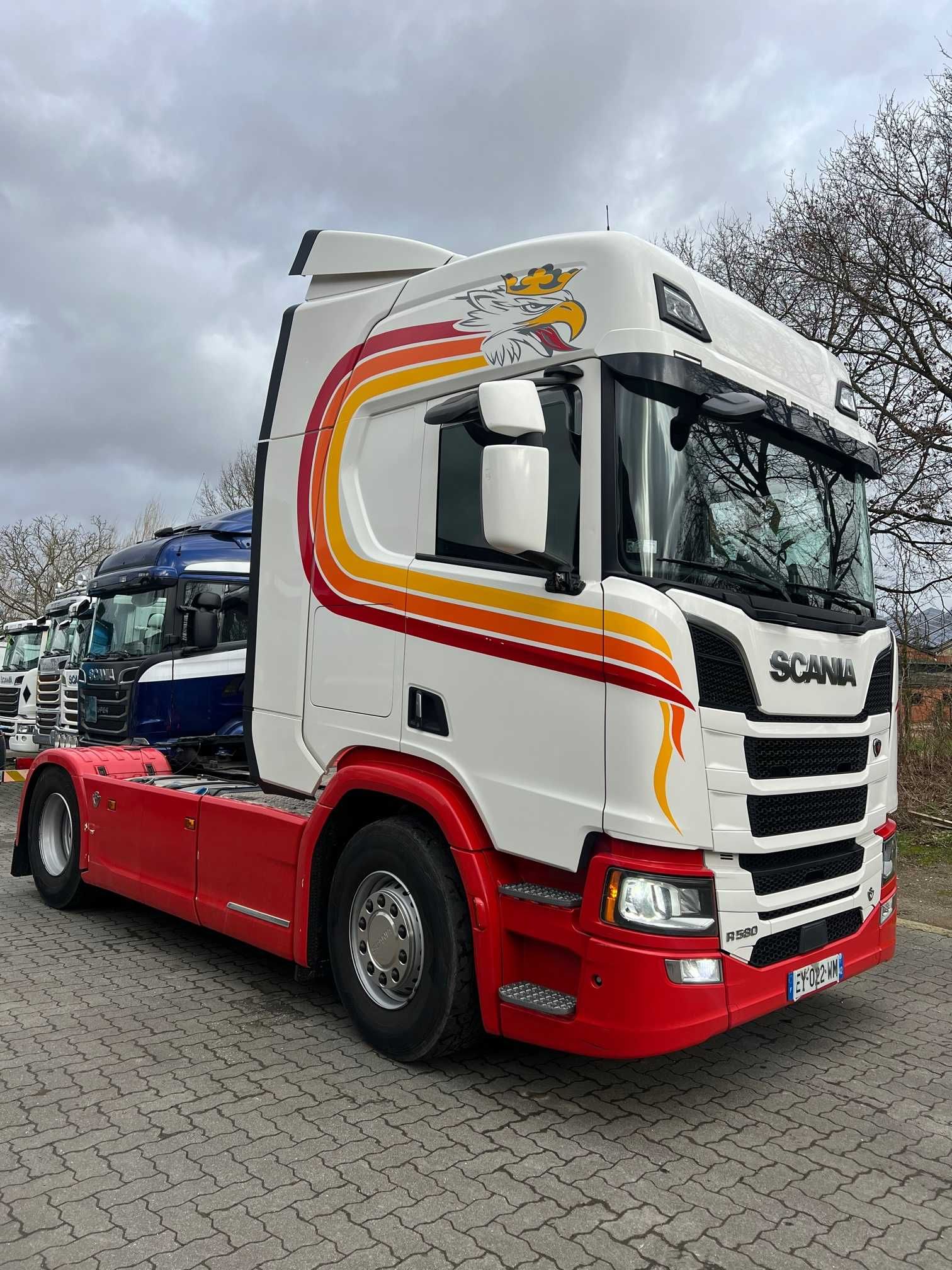 SCANIA R580 .2018 SUSP AR INTEGRAL LED XENON