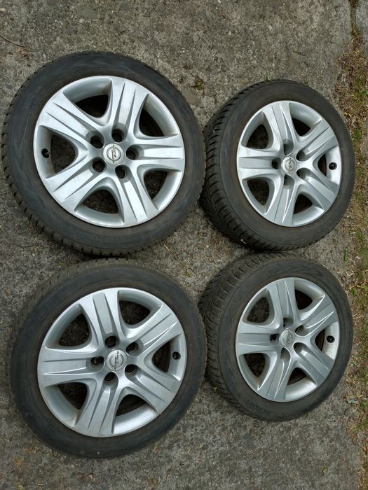 Komplet felg z oponami Nokian WR04 225/50 R17