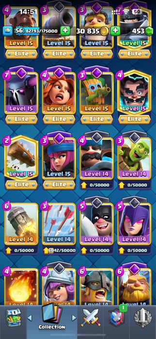 Аккаунт clash royale 12000 кубков