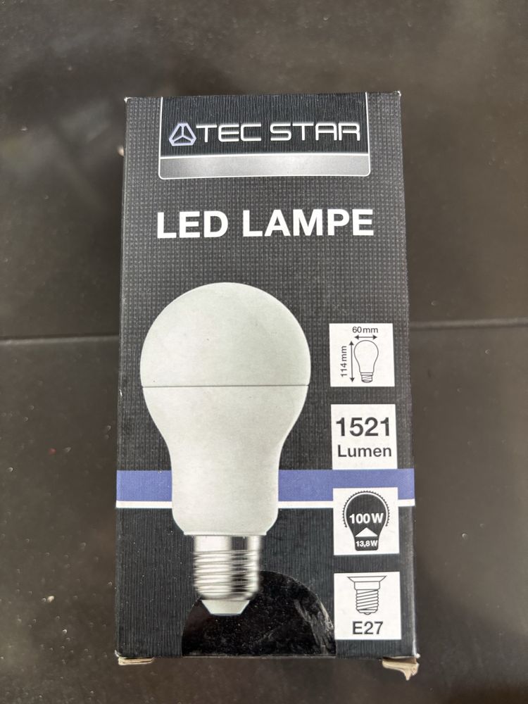 Żarówki led TecStar 13.8w 1521lumen E27.