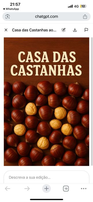 Vendo castanha em Lisboa