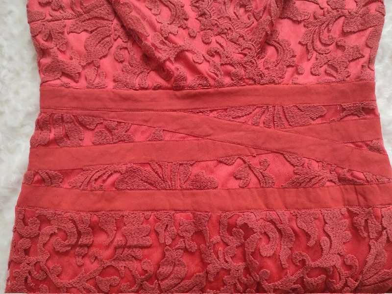 Sukienka japońskiego projektanta marka Tadashi Shoji rozm. S, M wesele