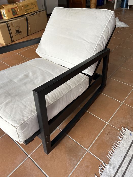 Cadeirao baloiço reclinavel