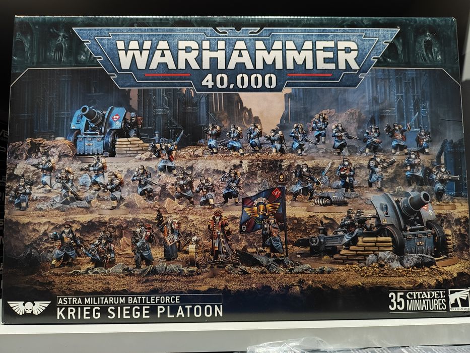 Warhammer 40000 Astra Militarnym Battleforce: Krieg Siege Platoon