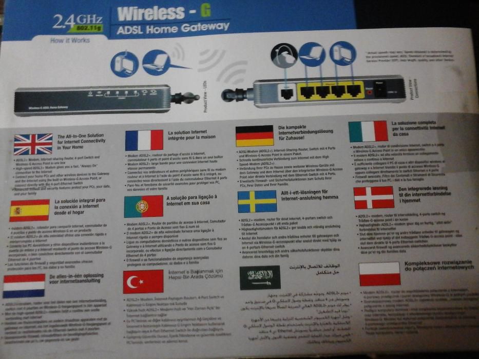 Modem Linksys WAG200G