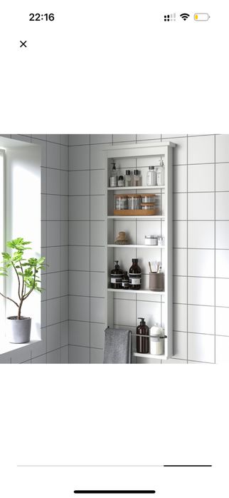 Półka ścienna, szafka łazienkowa IKEA Hemnes