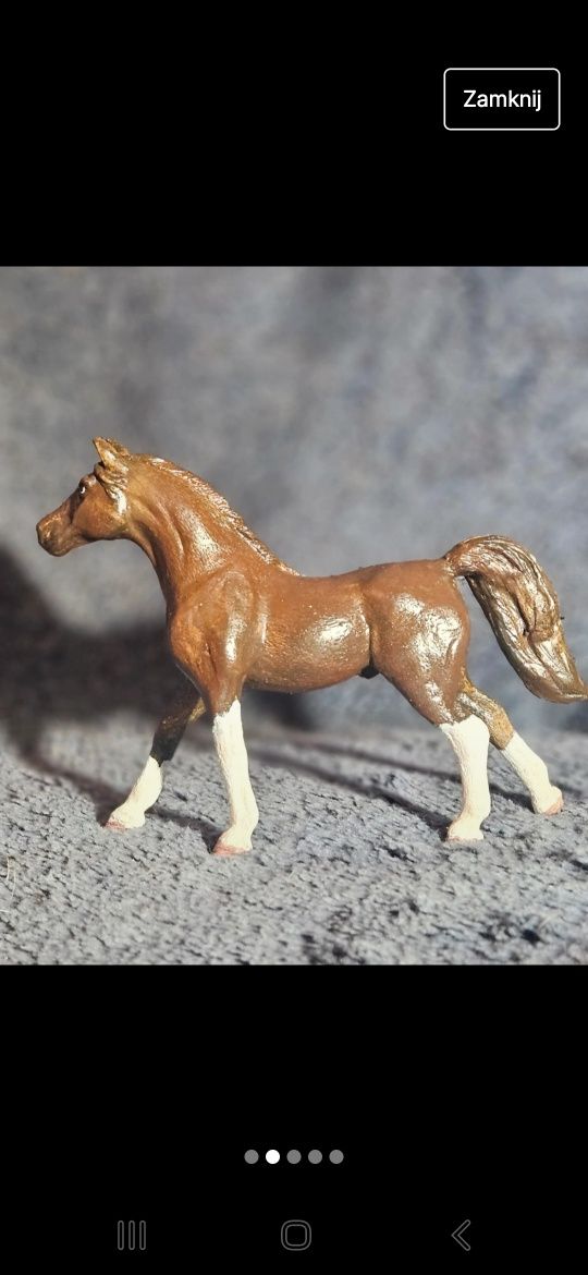 Schleich collecta custom konie koń