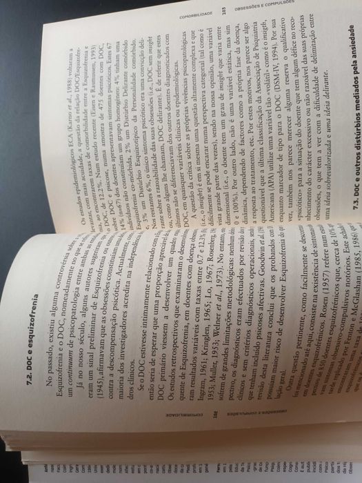 "Obsessões e Compulsões" 2ª Ed. por António Macedo e Fernando Pocinho