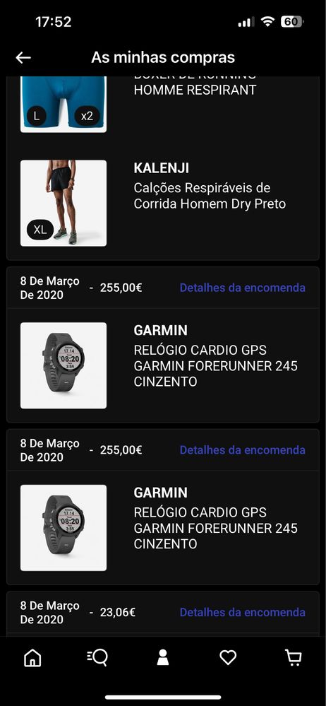 Garmin Forerunner 245 + Acessórios
