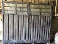 Brama garażowa Drzwi garażowe 230x170 konstrukcja metalowa kompletne