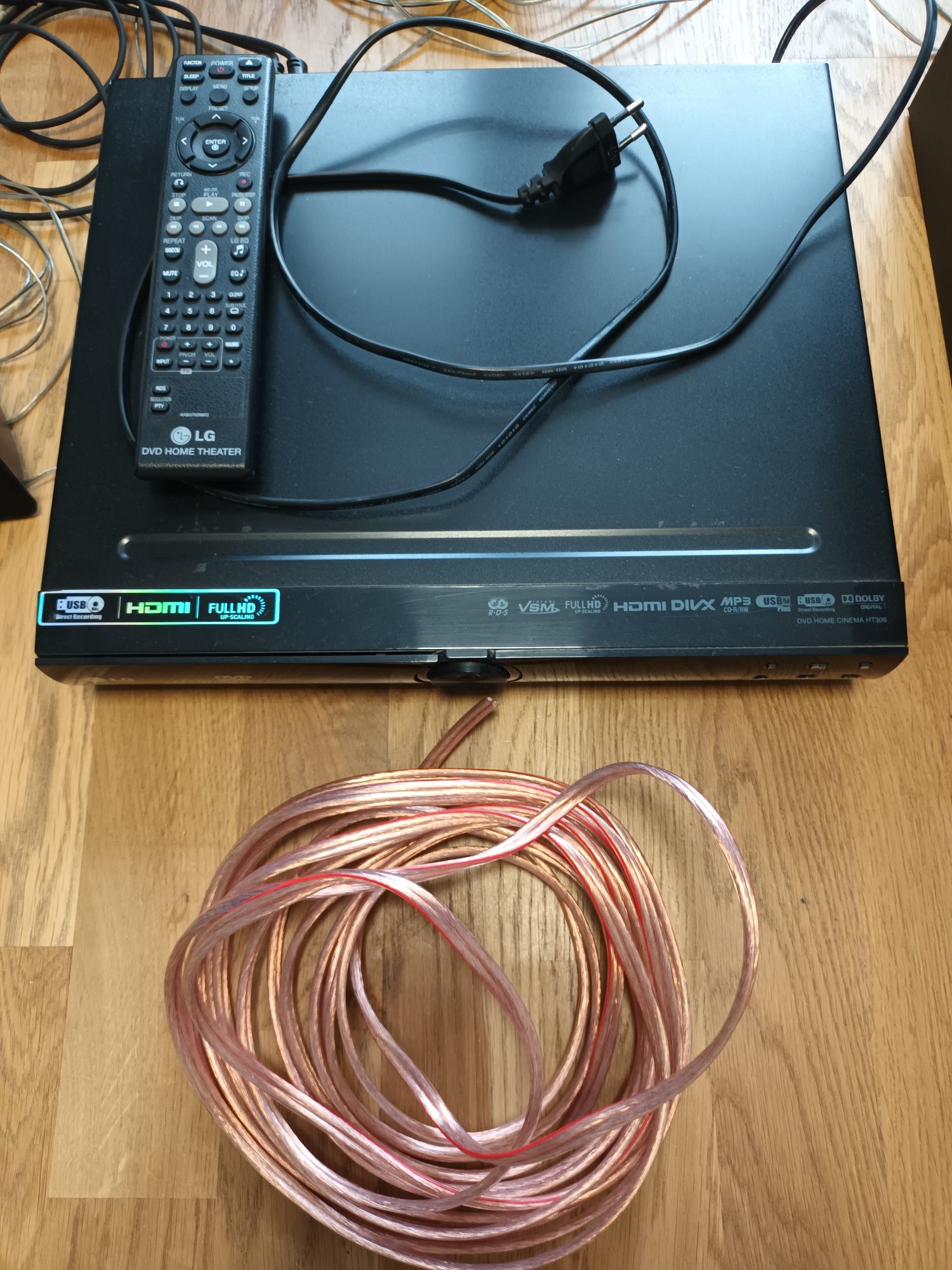 Kino domowe 5.1 LG HT-306 PD mega zestaw