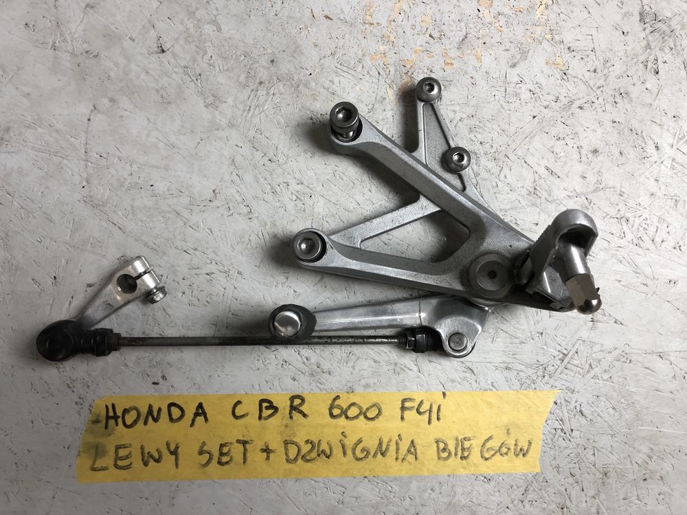 Honda CBR 600 F4i Lewy Set Przód Kierowcy Dzwignia Zmiany Biegów 2001+