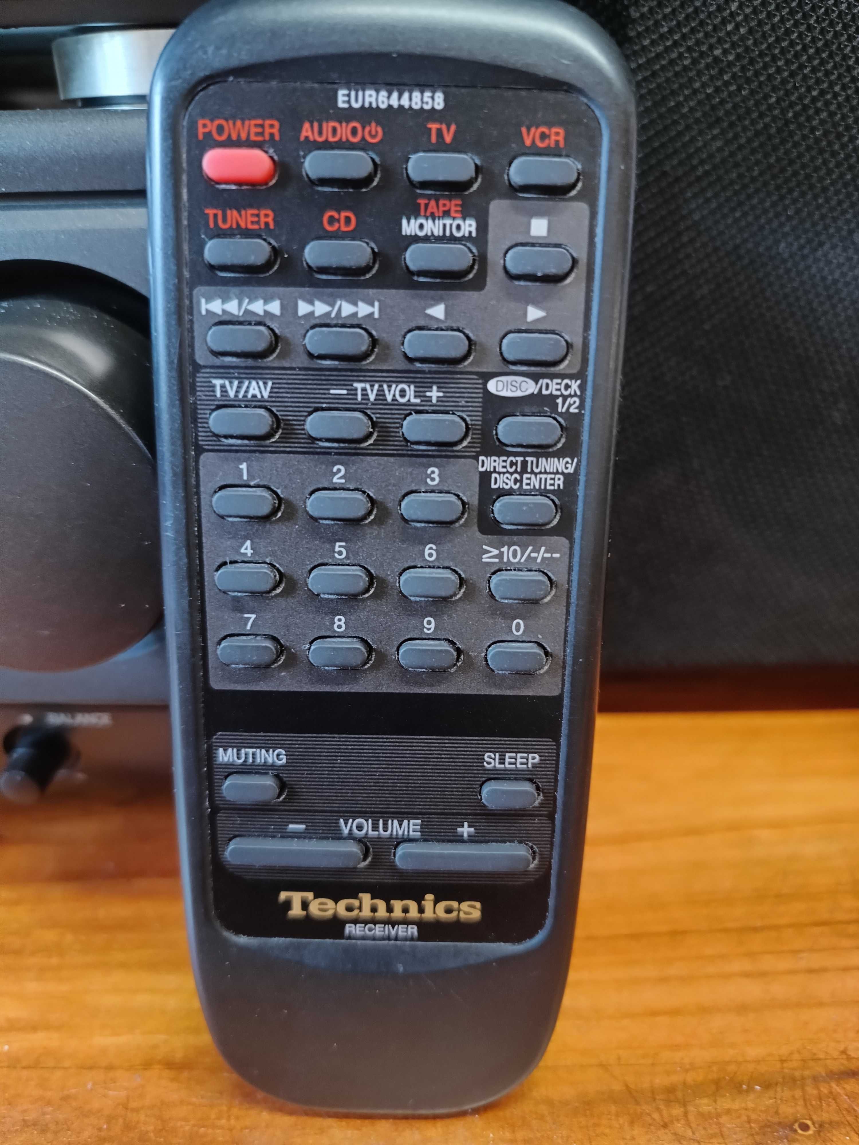 Wieża 3 - częściowa Technics plus kolumny Technics SB - CS6.