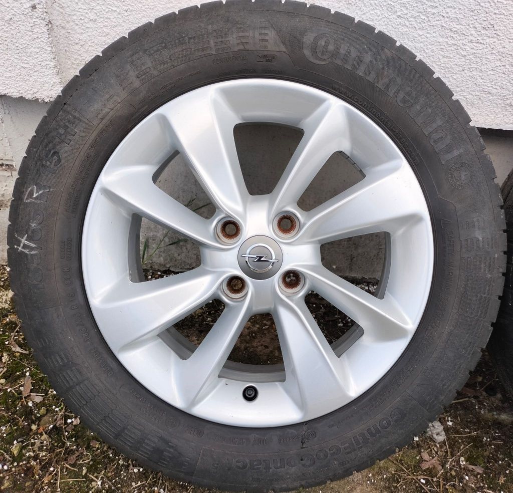 Felgi z oponami Opel Corsa Adam Meriva 6x15 ET39 4x100