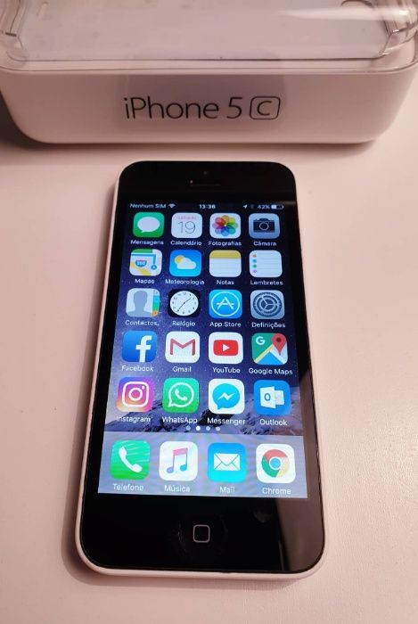 iPhone 5c Branco Vodafone