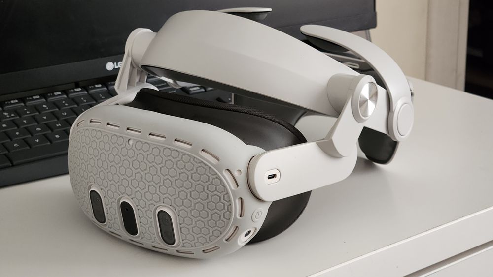 Gogle Meta Quest 3 duży zestaw, gwarancja, jak nowe