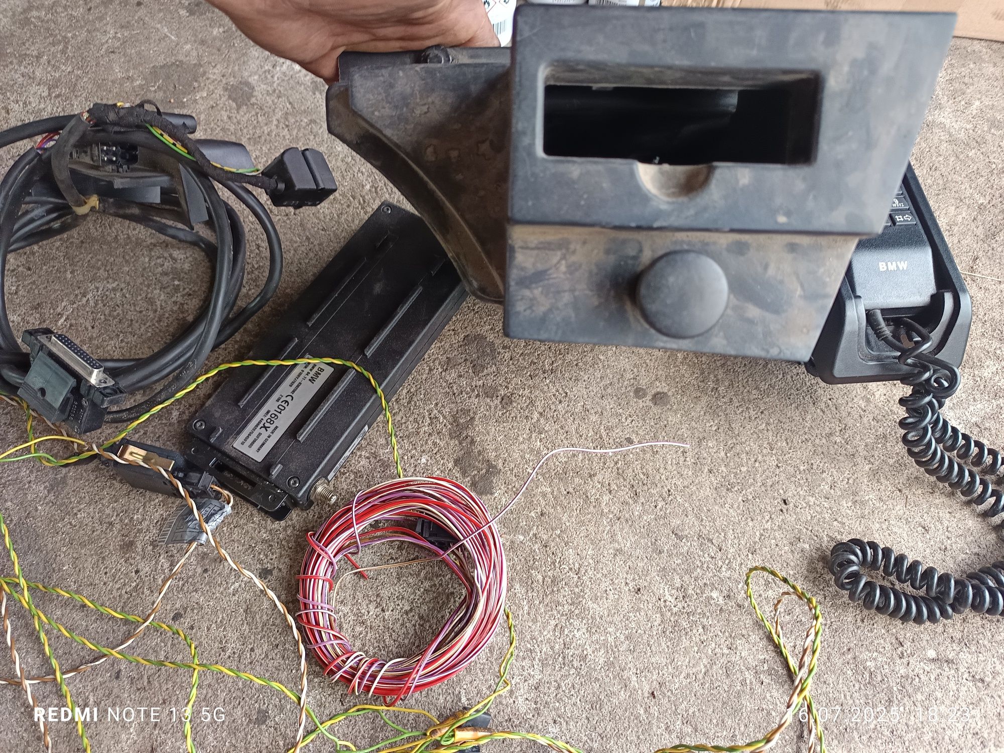 Telefon do BMW E36 orginal rarytas