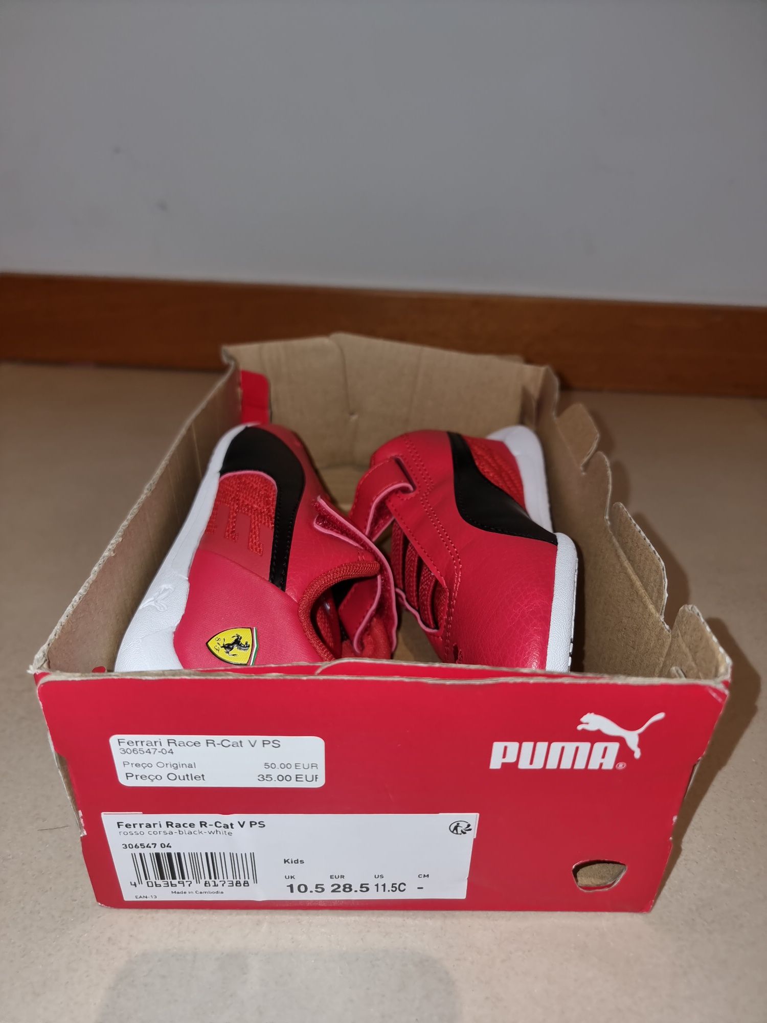 Sapatilhas Puma Ferrari Edition criança