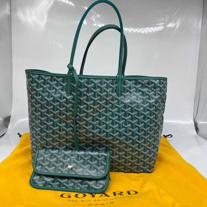 Nowa Torba Tote Goyard Klasyczna Zielona