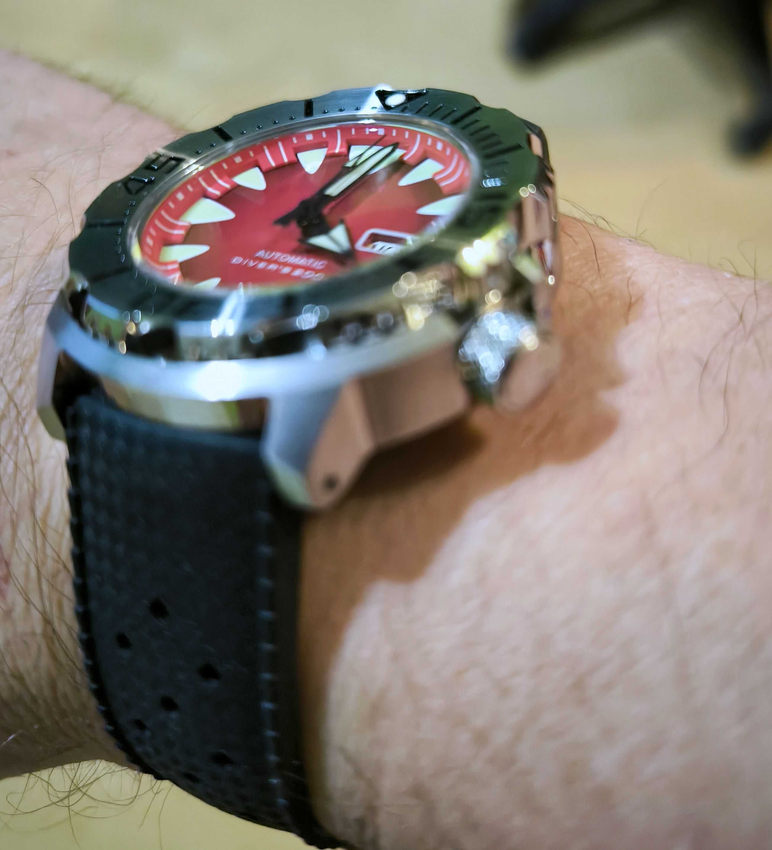 Zegarek automatyczny seiko NH36 szafir WR200