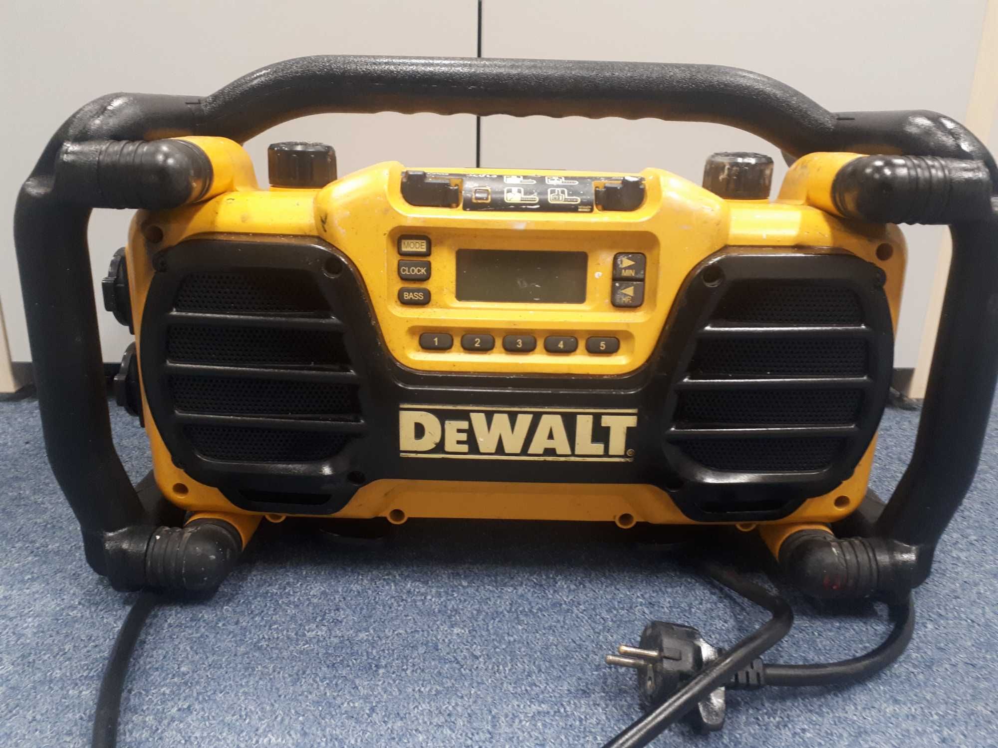 radio dewalt de walt budowlane