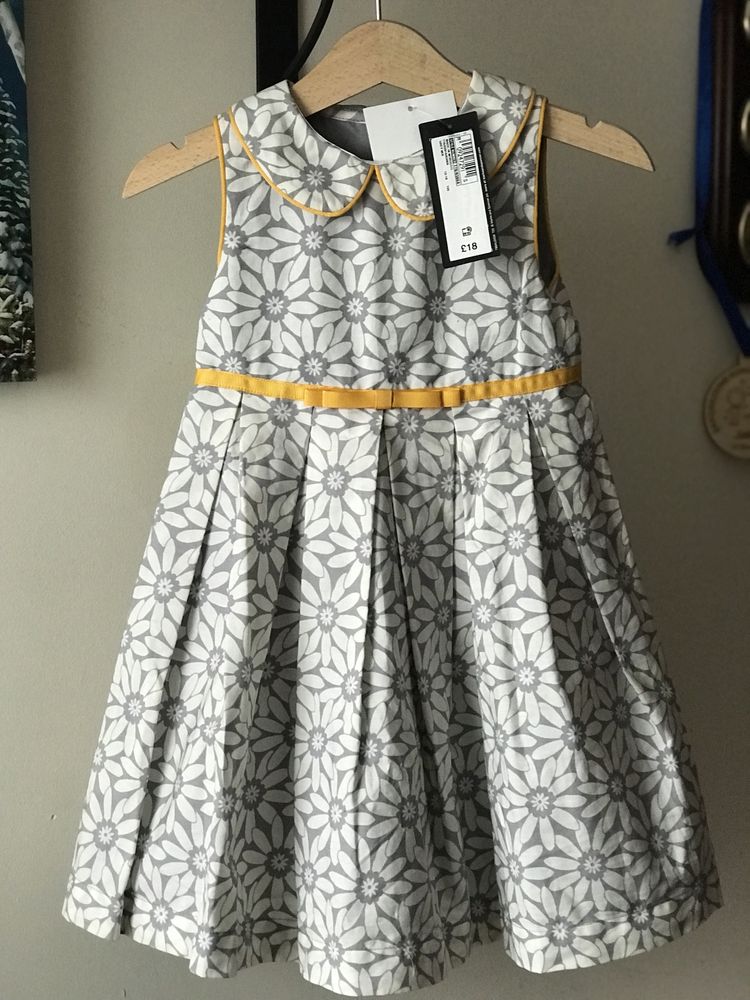 M&S sukienka letnia NOWA r.86cm,12-18m