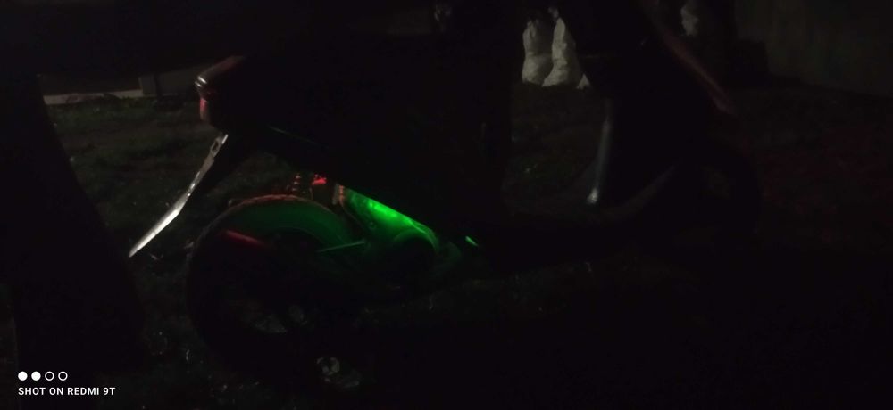 HONDA DIO ZX 28 на повному ходу