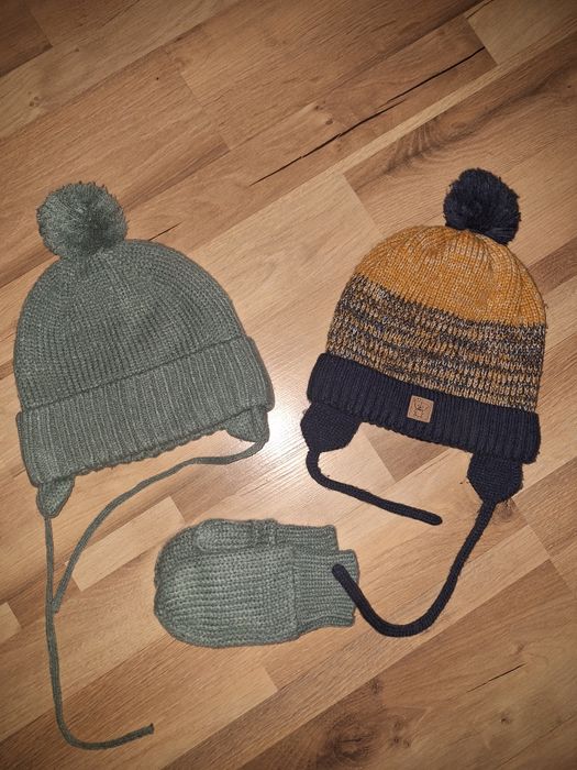 Czapki zimowe dla chłopca