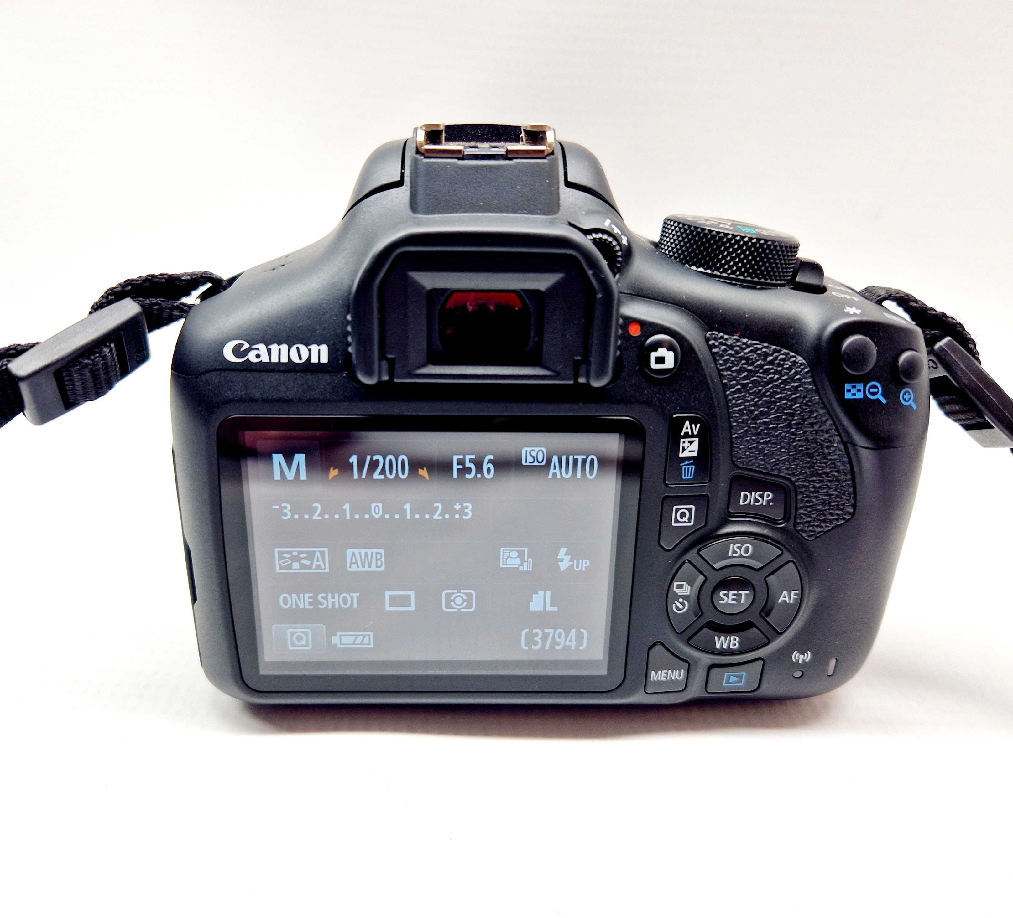 Lustrzanka Canon EOS 1300D, EFS 18-55 mm, Komis Jasło Czackiego