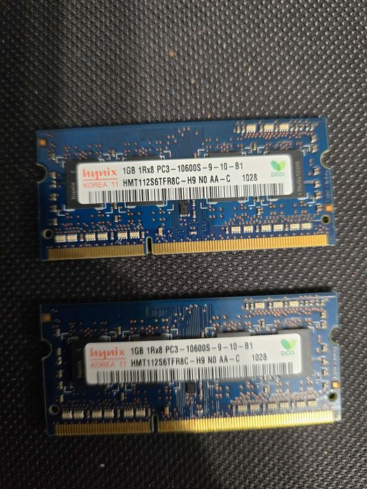 SODIMM Hynix 2 x 1gb