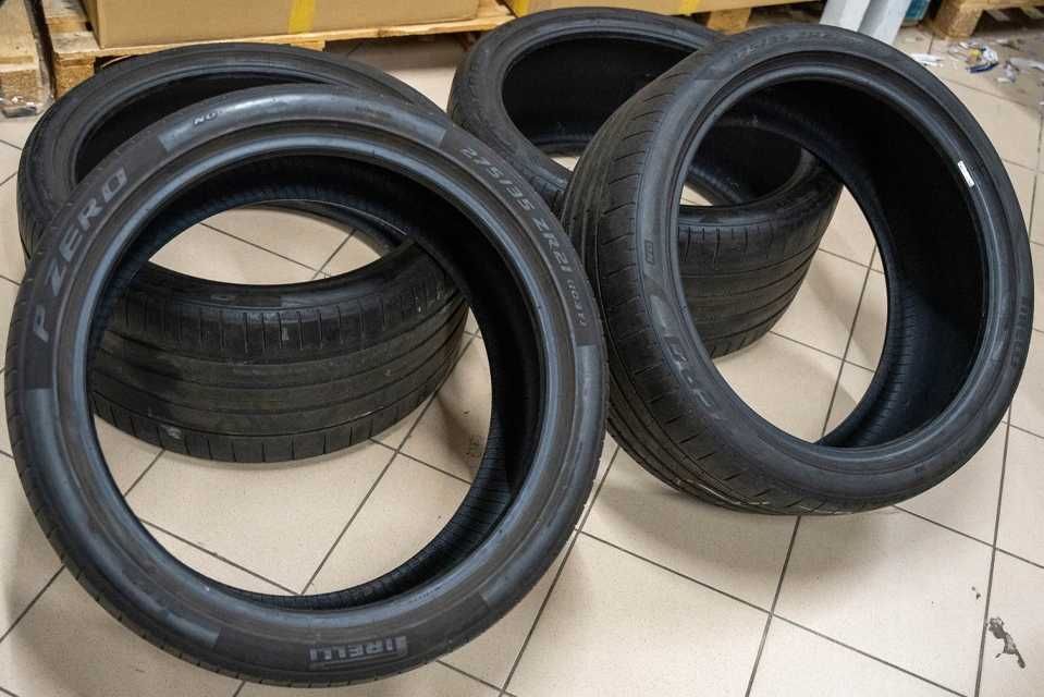 Opony Letnie x4 Pirelli P Zero Porshe 2x 275/35 R21 2x 315/30 R21