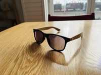 Okulary z polaryzacją - drewniane zauszniki, unisex