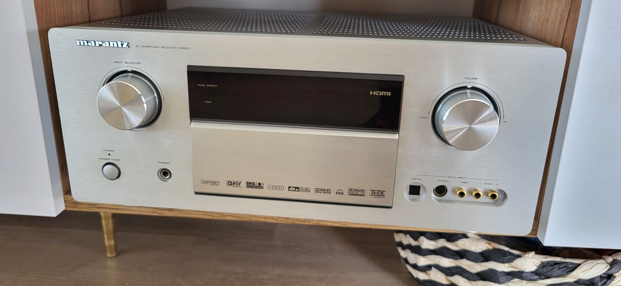 MARANTZ SR 8001 AV amplituner high end pilot hdmi super stan