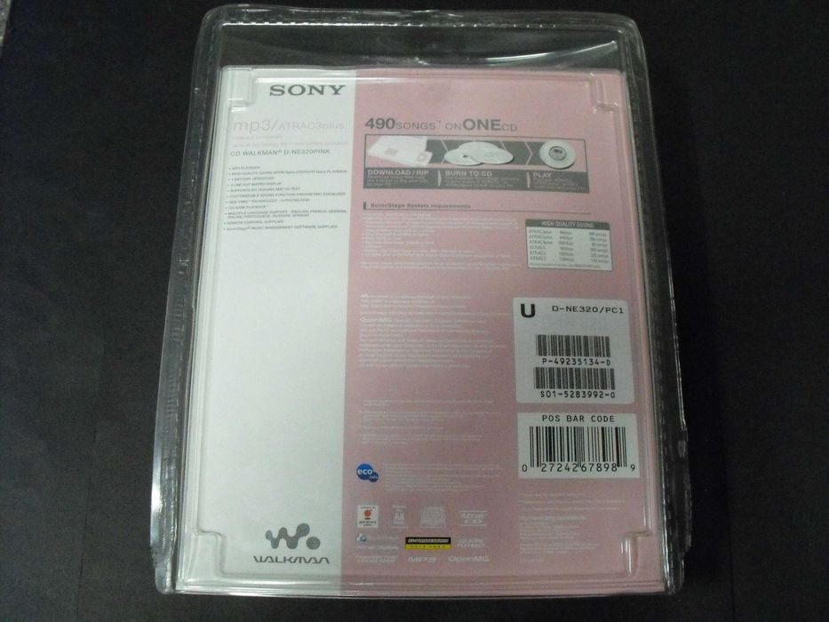 SONY MP3/ CD Walkman
