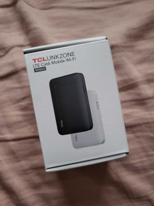 Router bezprzewodowy z 4G TCL Link Zone LTE Cat6 Mobile WiFi MW63VK