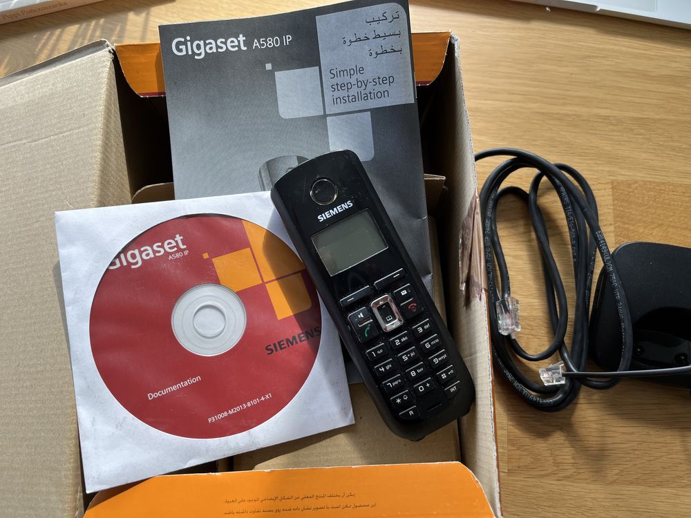 Telefon VoIP Siemens Gigaset A580 IP