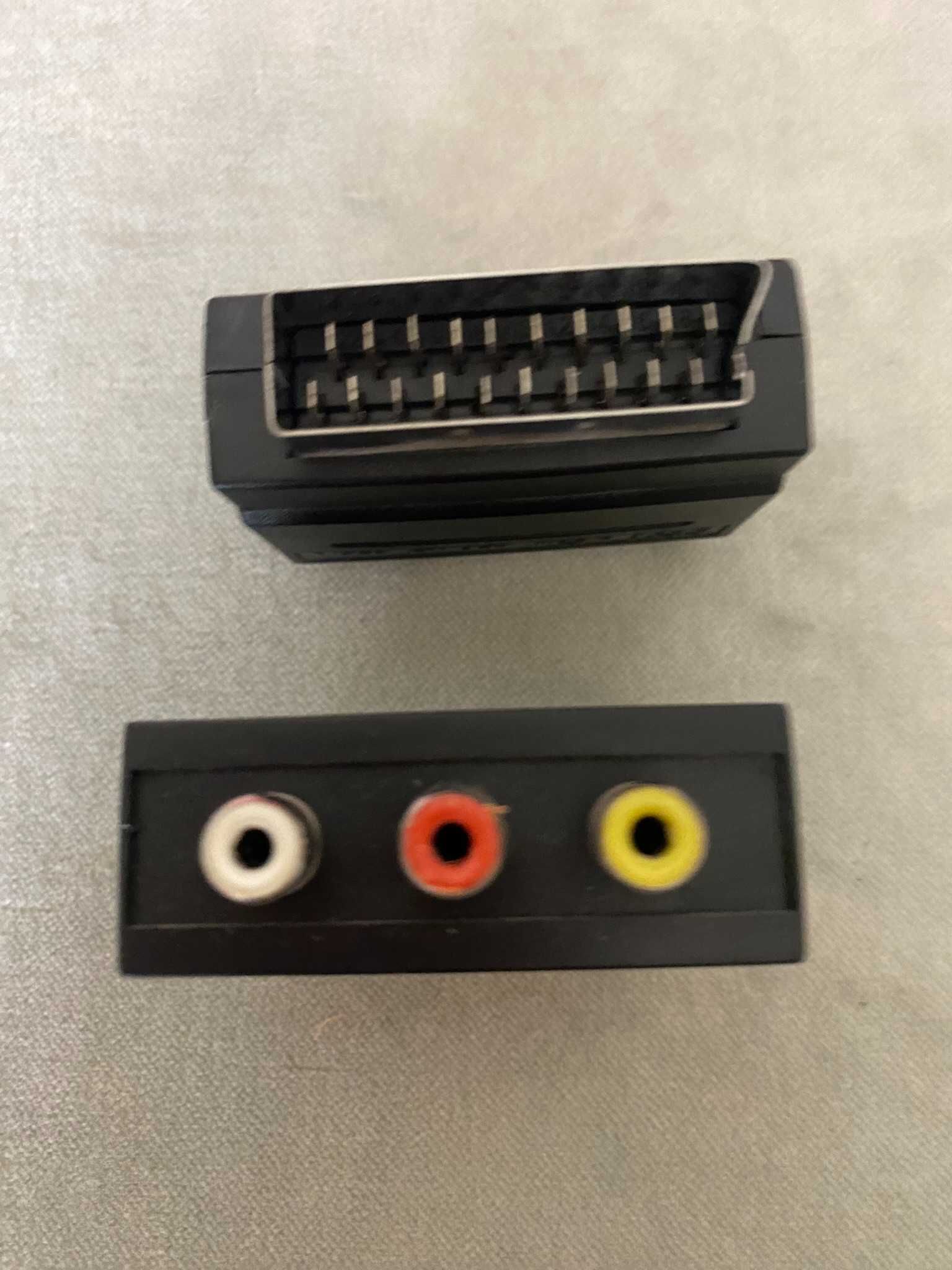 перехідник  RGB SCART 3 RCA + S-VIDEO